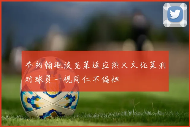 乔约翰逊谈克莱适应热火文化莱利对球员一视同仁不偏袒