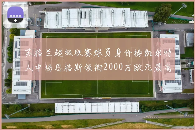 苏格兰超级联赛球员身价榜凯尔特人中场恩格斯领衔2000万欧元最高